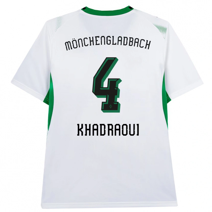 Danxen Homem Camisola Elias Khadraoui #4 Branco Verde Preto Principal 2026/27 Camisa Brasil
