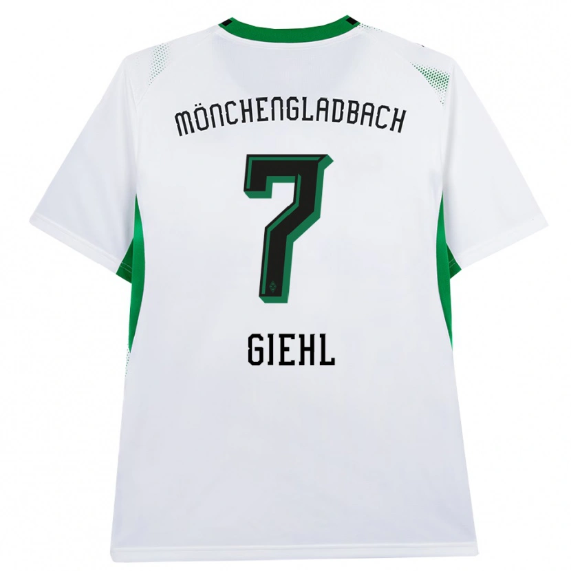 Danxen Homem Camisola Madita Giehl #7 Branco Verde Preto Principal 2026/27 Camisa Brasil