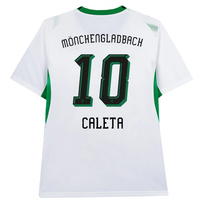 Danxen Homem Camisola Ivan Caleta #10 Branco Verde Preto Principal 2026/27 Camisa Brasil