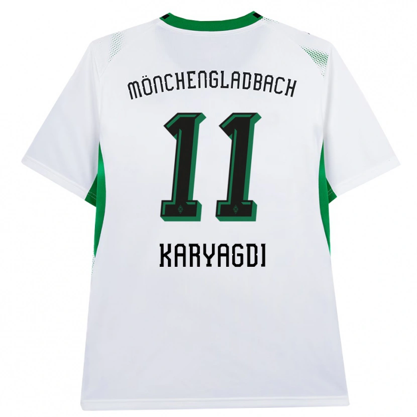 Danxen Homem Camisola Kerim Karyagdi #11 Branco Verde Preto Principal 2026/27 Camisa Brasil