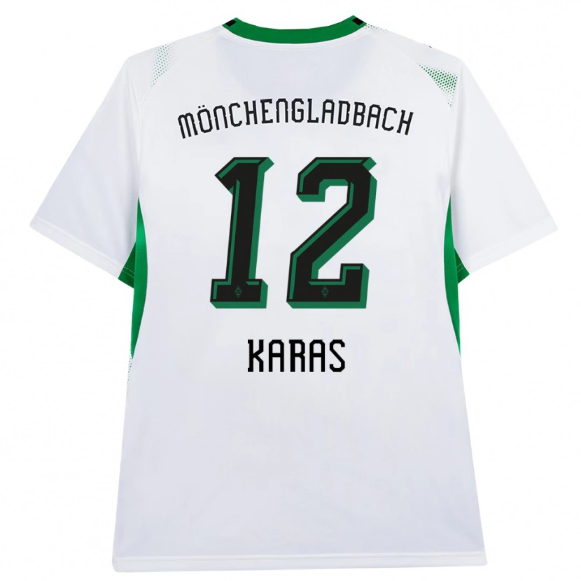 Danxen Homem Camisola Rafael Karas #12 Branco Verde Preto Principal 2026/27 Camisa Brasil