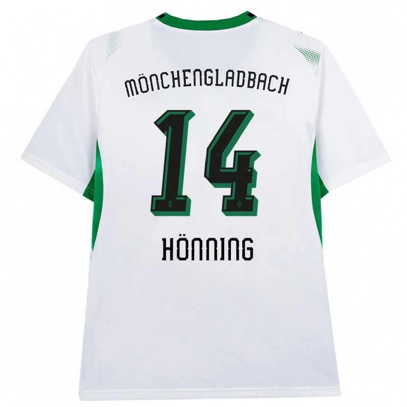 Danxen Homem Camisola Louis Hönning #14 Branco Verde Preto Principal 2026/27 Camisa Brasil