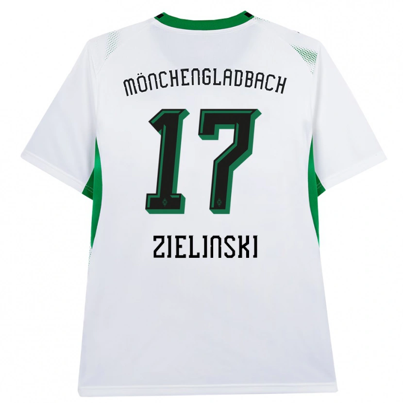Danxen Homem Camisola Yvonne Zielinski #17 Branco Verde Preto Principal 2026/27 Camisa Brasil