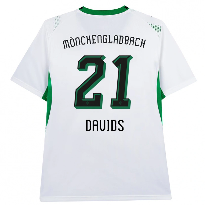 Danxen Homem Camisola Leander Davids #21 Branco Verde Preto Principal 2026/27 Camisa Brasil