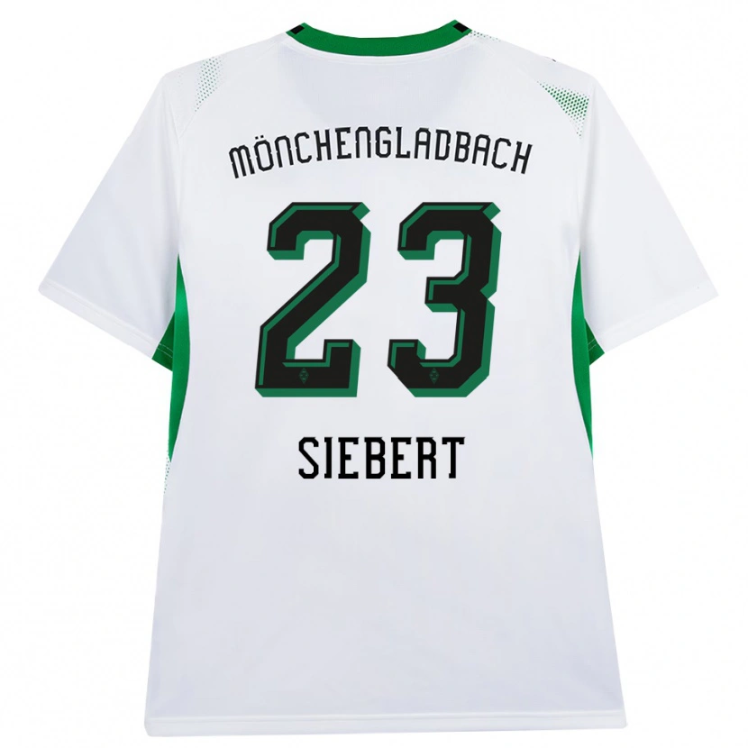 Danxen Homem Camisola Marlon Siebert #23 Branco Verde Preto Principal 2026/27 Camisa Brasil