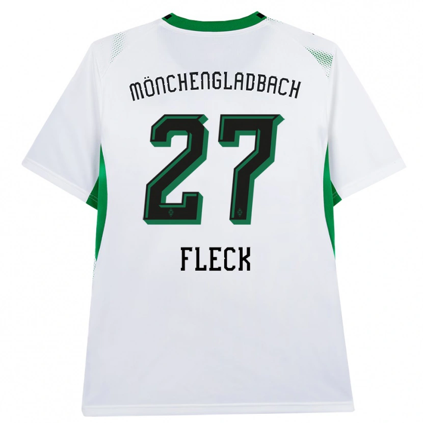 Danxen Homem Camisola Fritz Fleck #27 Branco Verde Preto Principal 2026/27 Camisa Brasil