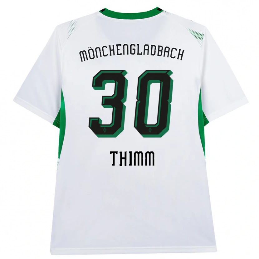 Danxen Homem Camisola Joshua Thimm #30 Branco Verde Preto Principal 2026/27 Camisa Brasil