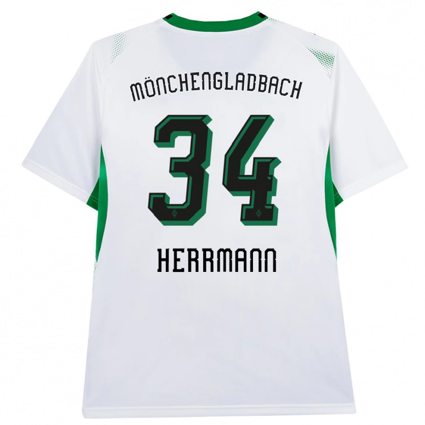Danxen Homem Camisola Charles Herrmann #34 Branco Verde Preto Principal 2026/27 Camisa Brasil