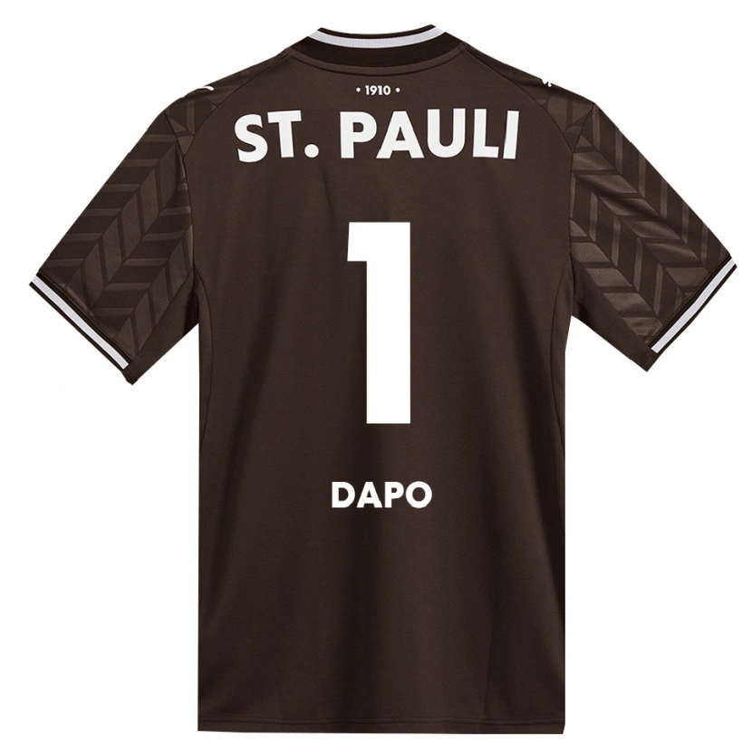 Danxen Homem Camisola Issa Dapo #1 Branco Café Principal 2026/27 Camisa Brasil