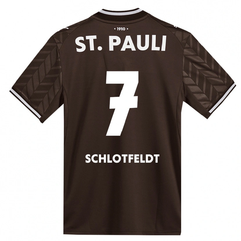 Danxen Homem Camisola Tim Schlotfeldt #7 Branco Café Principal 2026/27 Camisa Brasil