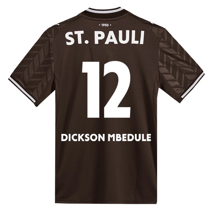 Danxen Homem Camisola Amani Dickson Mbedule #12 Branco Café Principal 2026/27 Camisa Brasil