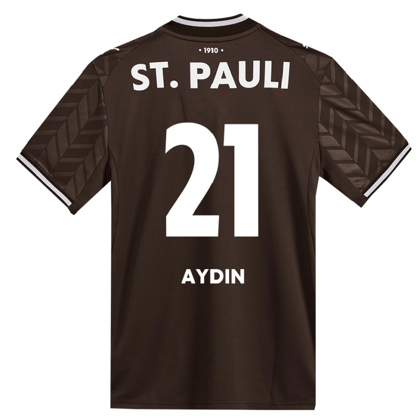 Danxen Homem Camisola Kenan Aydin #21 Branco Café Principal 2026/27 Camisa Brasil