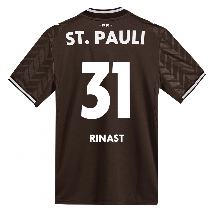 Danxen Homem Camisola Rachel Rinast #31 Branco Café Principal 2026/27 Camisa Brasil
