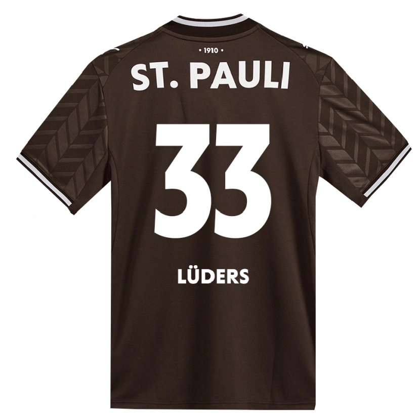 Danxen Homem Camisola Ben Lüders #33 Branco Café Principal 2026/27 Camisa Brasil