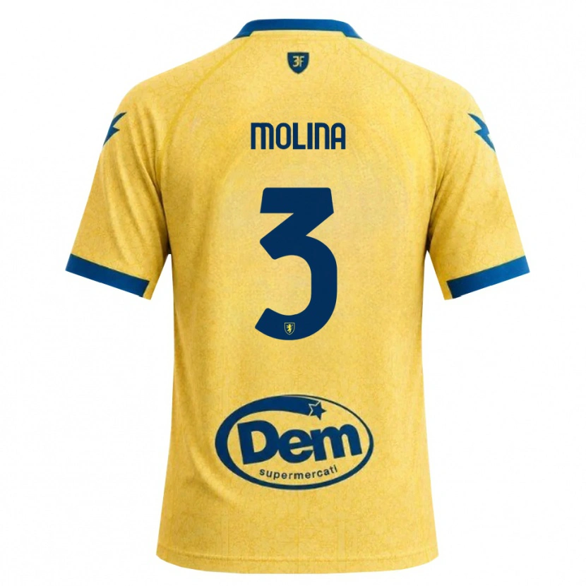 Danxen Homem Camisola Francesco Molina #3 Caqui Preto Azul Principal 2026/27 Camisa Brasil