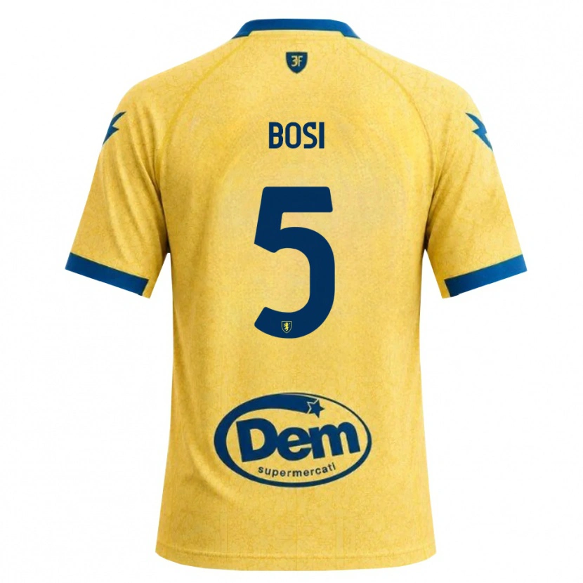 Danxen Homem Camisola Giorgio Bosi #5 Caqui Preto Azul Principal 2026/27 Camisa Brasil