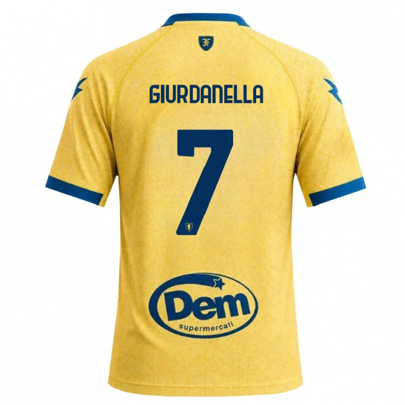 Danxen Homem Camisola Lorenzo Giurdanella #7 Caqui Preto Azul Principal 2026/27 Camisa Brasil