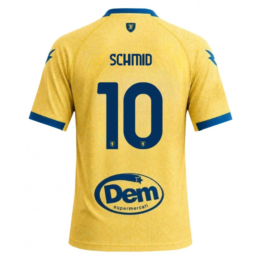 Danxen Homem Camisola Romano Schmid #10 Caqui Preto Azul Principal 2026/27 Camisa Brasil