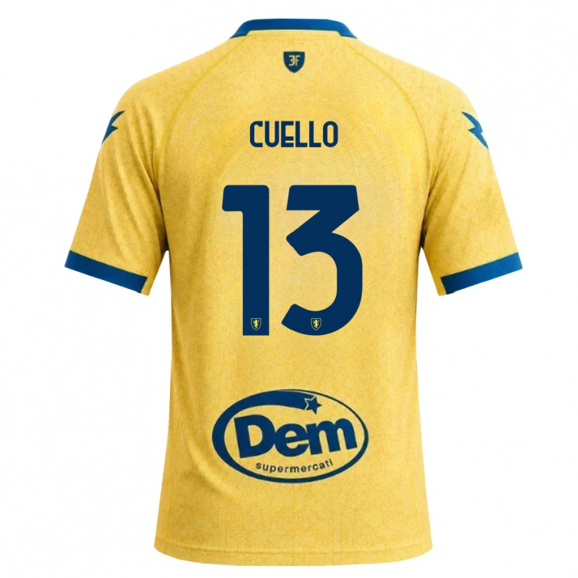 Danxen Homem Camisola Gabriel Cuello #13 Caqui Preto Azul Principal 2026/27 Camisa Brasil
