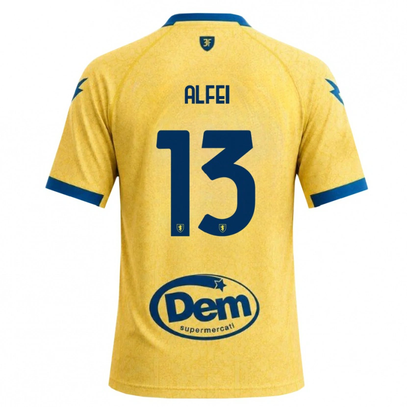 Danxen Homem Camisola Francesco Alfei #13 Caqui Preto Azul Principal 2026/27 Camisa Brasil
