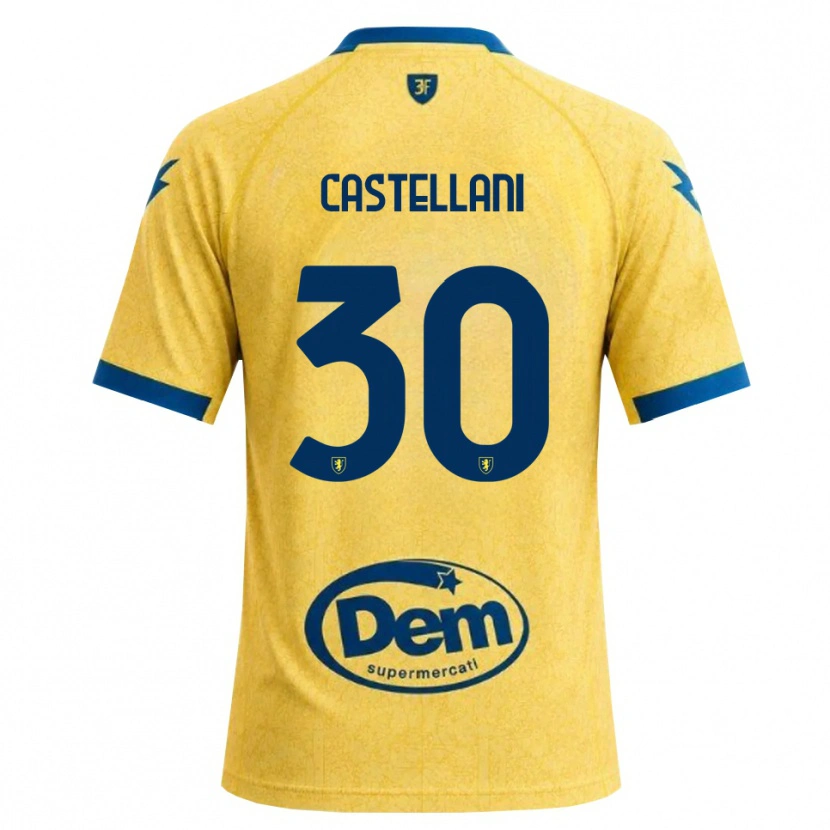 Danxen Homem Camisola Andrea Castellani #30 Caqui Preto Azul Principal 2026/27 Camisa Brasil