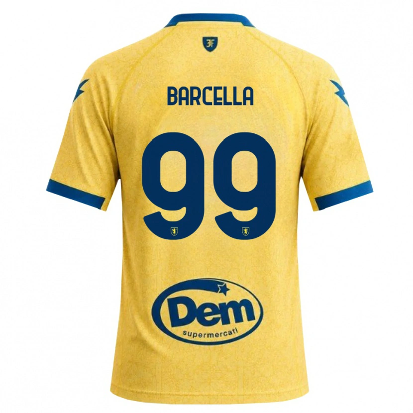 Danxen Homem Camisola Kevin Barcella #99 Caqui Preto Azul Principal 2026/27 Camisa Brasil