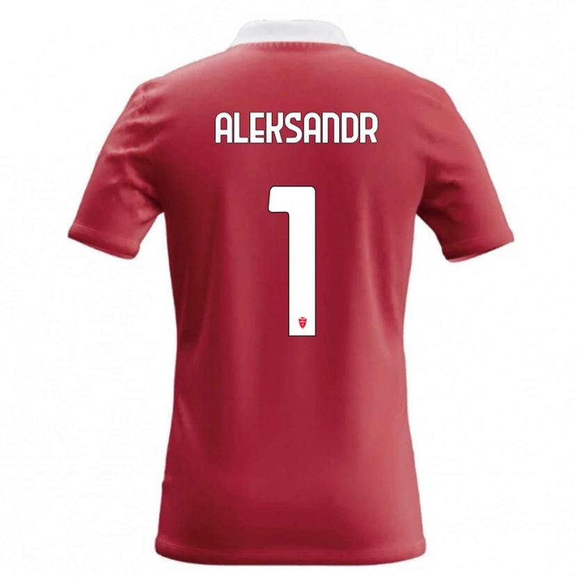 Danxen Homem Camisola Aleksandr Ballabio #1 Vermelho Branco Principal 2026/27 Camisa Brasil