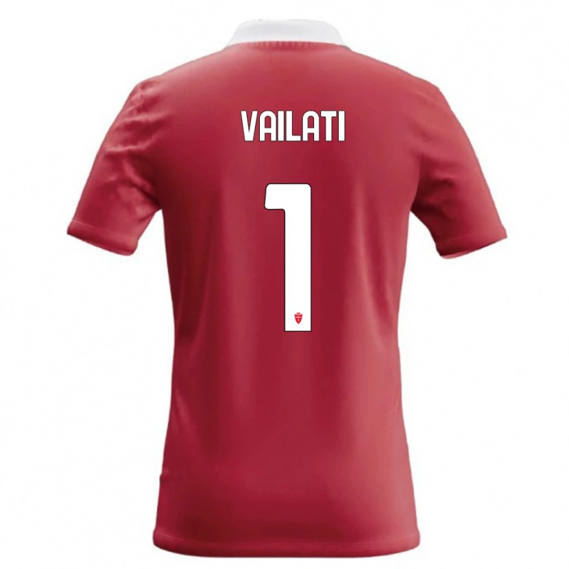 Danxen Homem Camisola Andrea Vailati #1 Vermelho Branco Principal 2026/27 Camisa Brasil