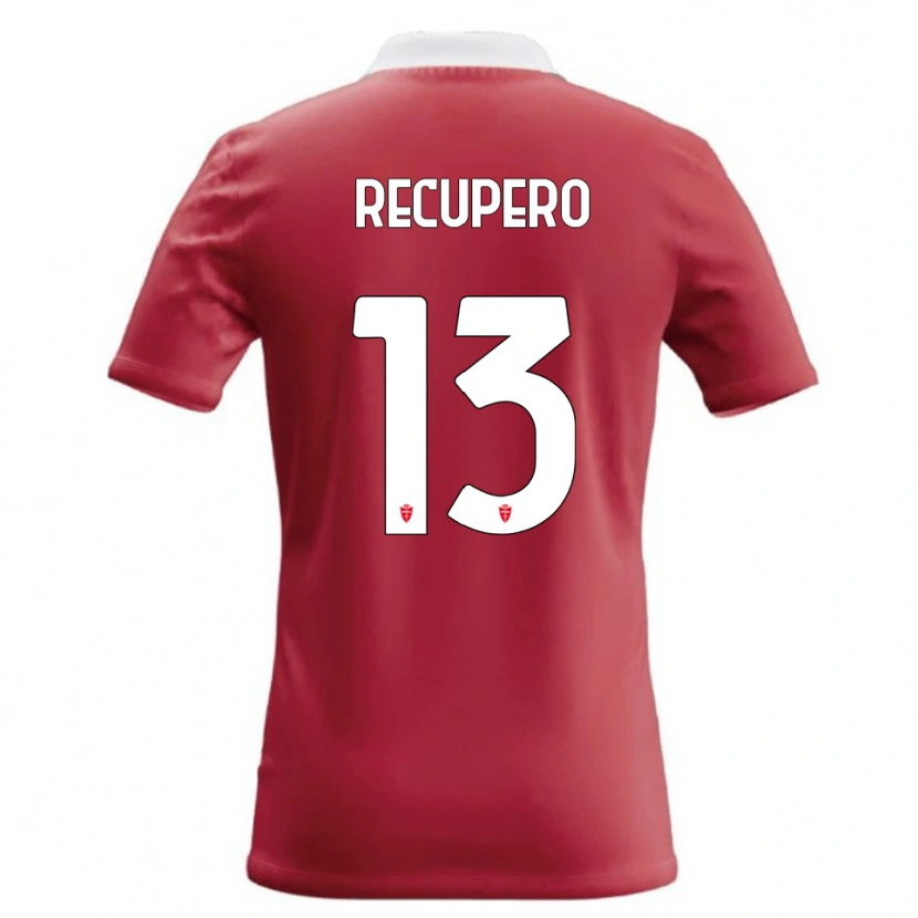 Danxen Homem Camisola Simone Recupero #13 Vermelho Branco Principal 2026/27 Camisa Brasil