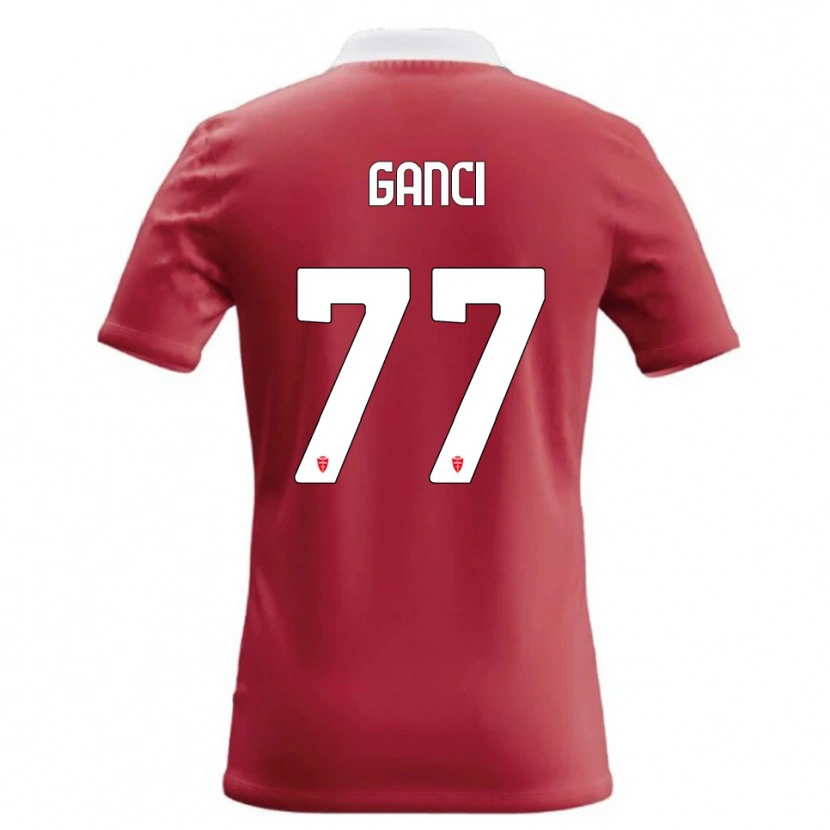 Danxen Homem Camisola Daniele Ganci #77 Vermelho Branco Principal 2026/27 Camisa Brasil