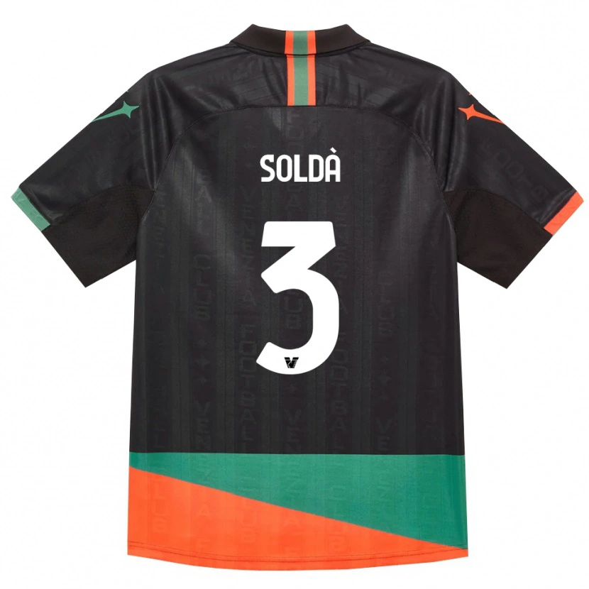 Danxen Homem Camisola Mohamed Soldà #3 Preto Laranja Verde Principal 2026/27 Camisa Brasil