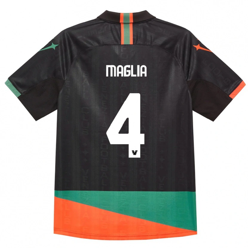 Danxen Homem Camisola Jacopo Maglia #4 Preto Laranja Verde Principal 2026/27 Camisa Brasil