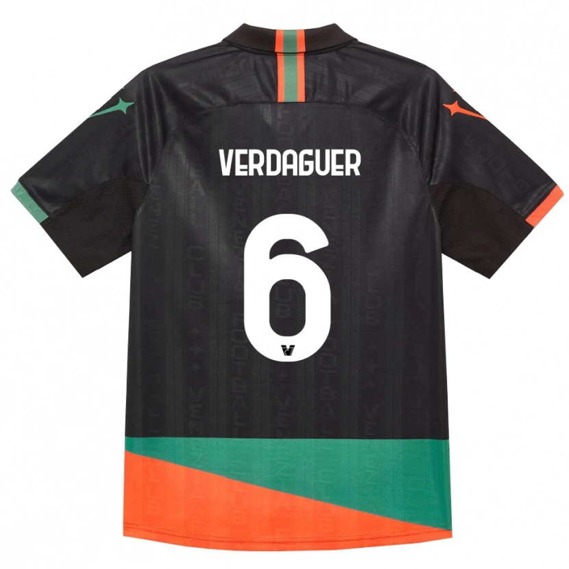 Danxen Homem Camisola Judith Verdaguer #6 Preto Laranja Verde Principal 2026/27 Camisa Brasil