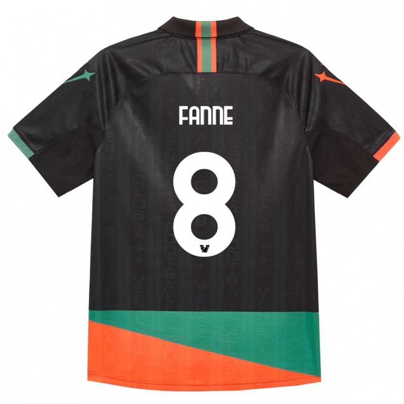 Danxen Homem Camisola Lamine Fanne #8 Preto Laranja Verde Principal 2026/27 Camisa Brasil