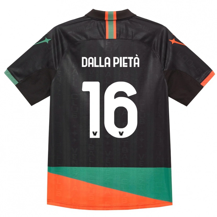 Danxen Homem Camisola Leonardo Dalla Pietà #16 Preto Laranja Verde Principal 2026/27 Camisa Brasil