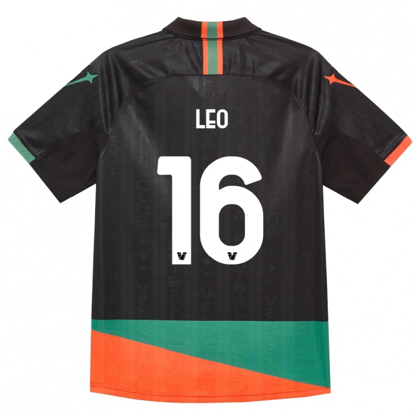 Danxen Homem Camisola Andrea Leo #16 Preto Laranja Verde Principal 2026/27 Camisa Brasil