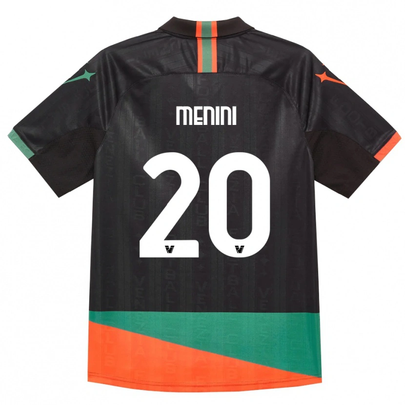 Danxen Homem Camisola Alessandra Menini #20 Preto Laranja Verde Principal 2026/27 Camisa Brasil