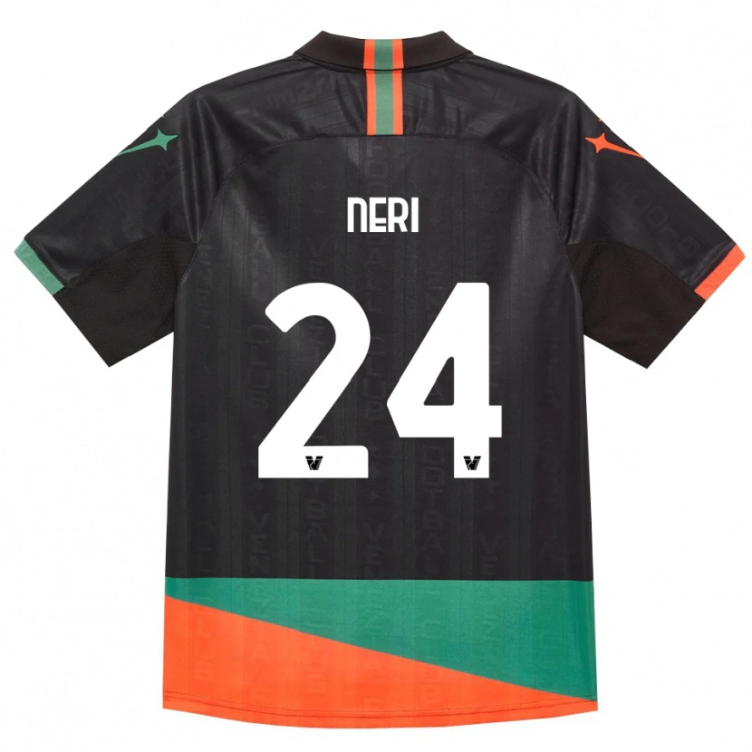 Danxen Homem Camisola Filippo Neri #24 Preto Laranja Verde Principal 2026/27 Camisa Brasil