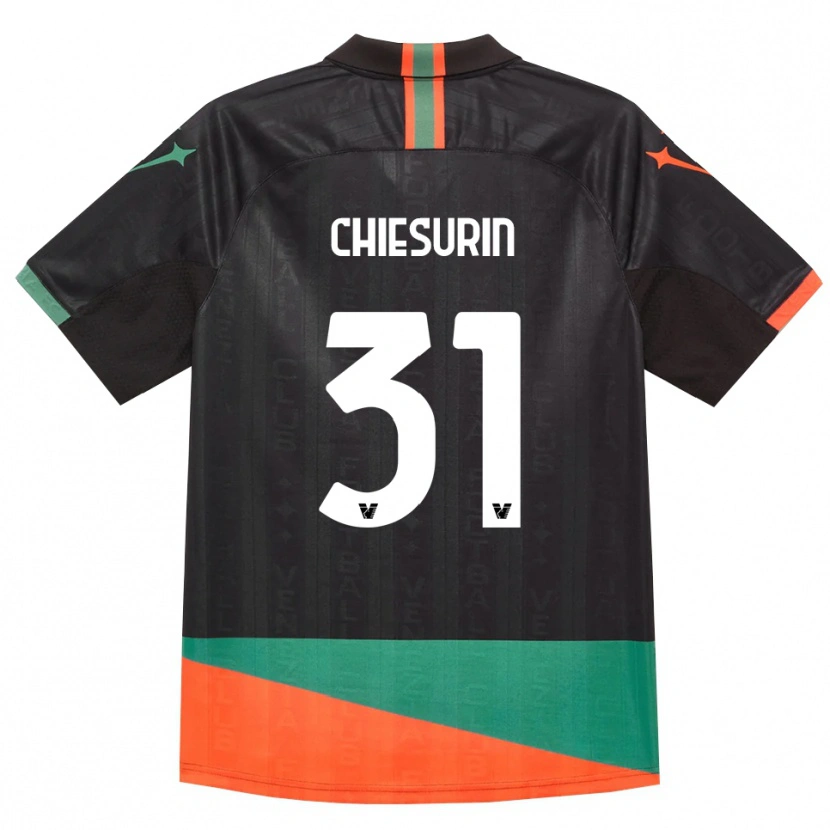 Danxen Homem Camisola Alberto Chiesurin #31 Preto Laranja Verde Principal 2026/27 Camisa Brasil