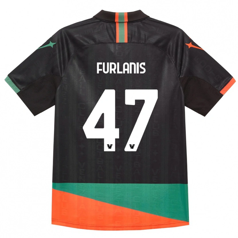 Danxen Homem Camisola Giorgia Furlanis #47 Preto Laranja Verde Principal 2026/27 Camisa Brasil