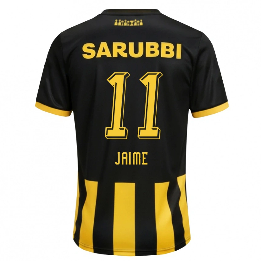 Danxen Homem Camisola Leonel Jaime #11 Preto Amarelo Principal 2026/27 Camisa Brasil