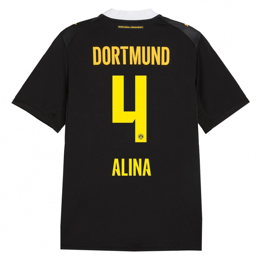 Danxen Homem Camisola Grijseels Alina #4 Preto Vermelho Amarelo Alternativa 2026/27 Camisa Brasil