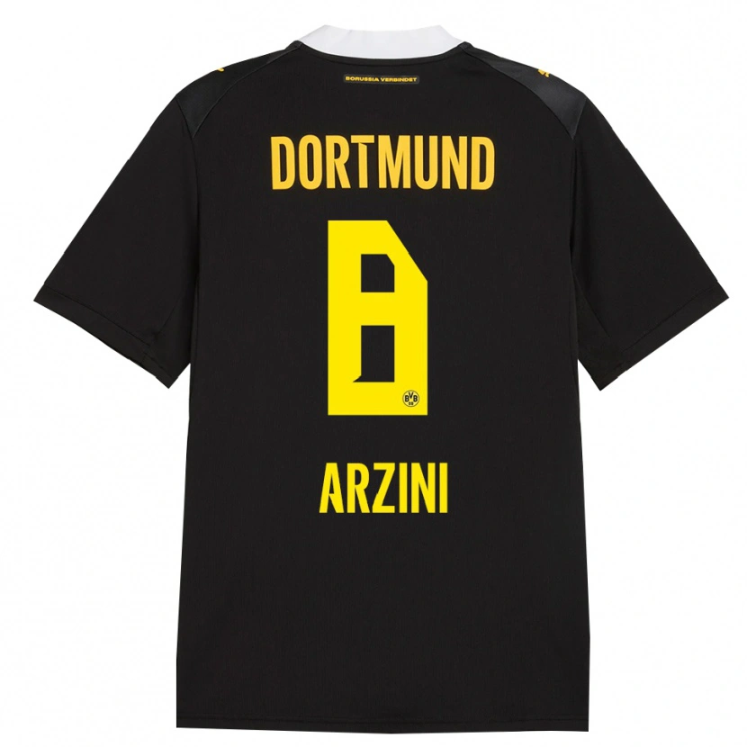 Danxen Homem Camisola Ilyas Arzini #8 Preto Vermelho Amarelo Alternativa 2026/27 Camisa Brasil