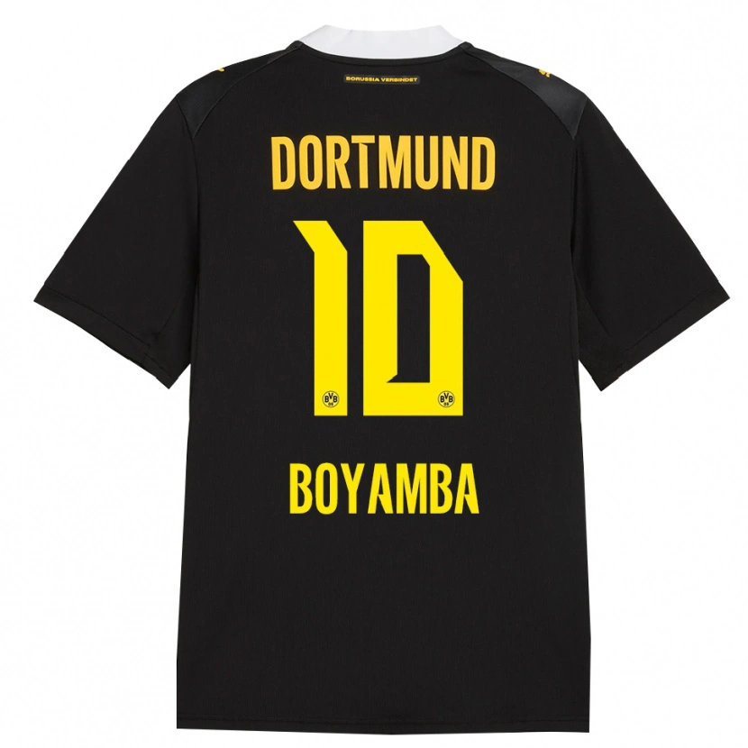 Danxen Homem Camisola Joseph Boyamba #10 Preto Vermelho Amarelo Alternativa 2026/27 Camisa Brasil