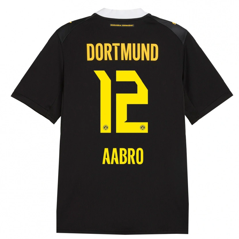 Danxen Homem Camisola Gustav Aabro #12 Preto Vermelho Amarelo Alternativa 2026/27 Camisa Brasil