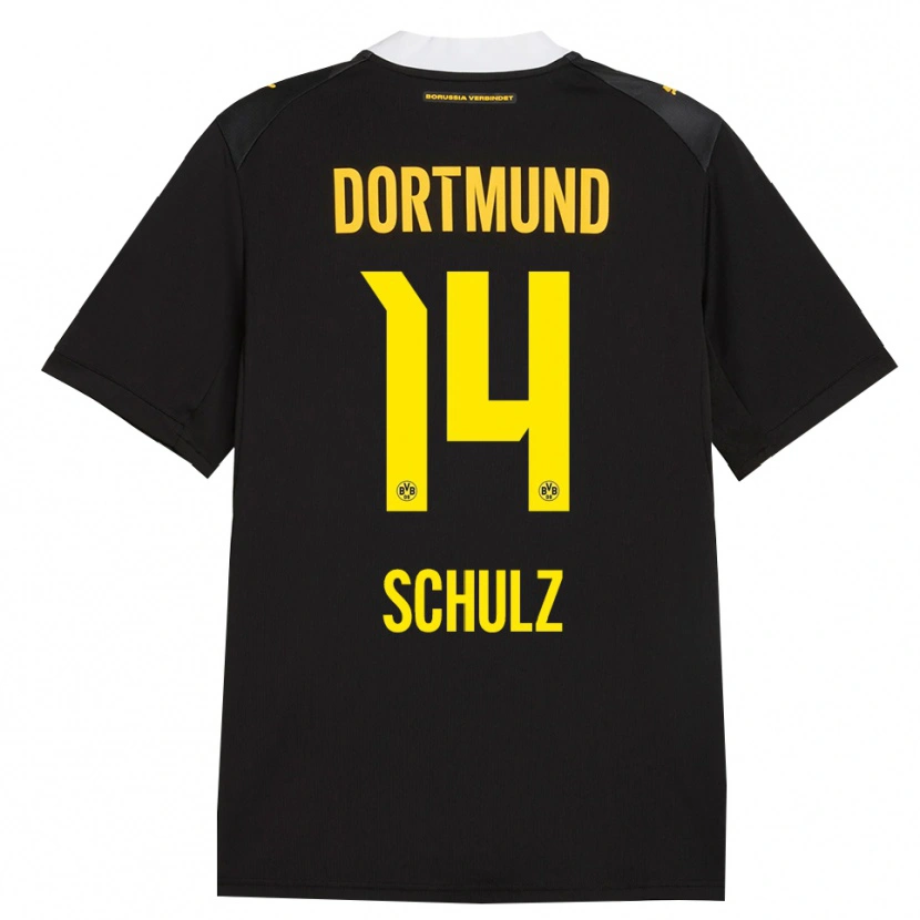 Danxen Homem Camisola Nico Schulz #14 Preto Vermelho Amarelo Alternativa 2026/27 Camisa Brasil