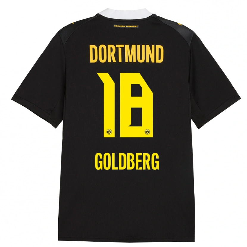 Danxen Homem Camisola Niclas Goldberg #18 Preto Vermelho Amarelo Alternativa 2026/27 Camisa Brasil
