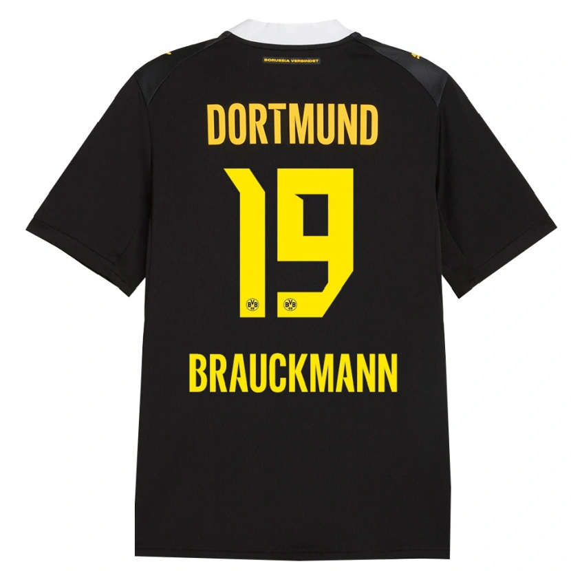 Danxen Homem Camisola Mats Brauckmann #19 Preto Vermelho Amarelo Alternativa 2026/27 Camisa Brasil