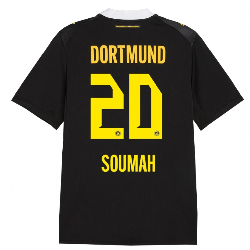 Danxen Homem Camisola Moussa Soumah #20 Preto Vermelho Amarelo Alternativa 2026/27 Camisa Brasil