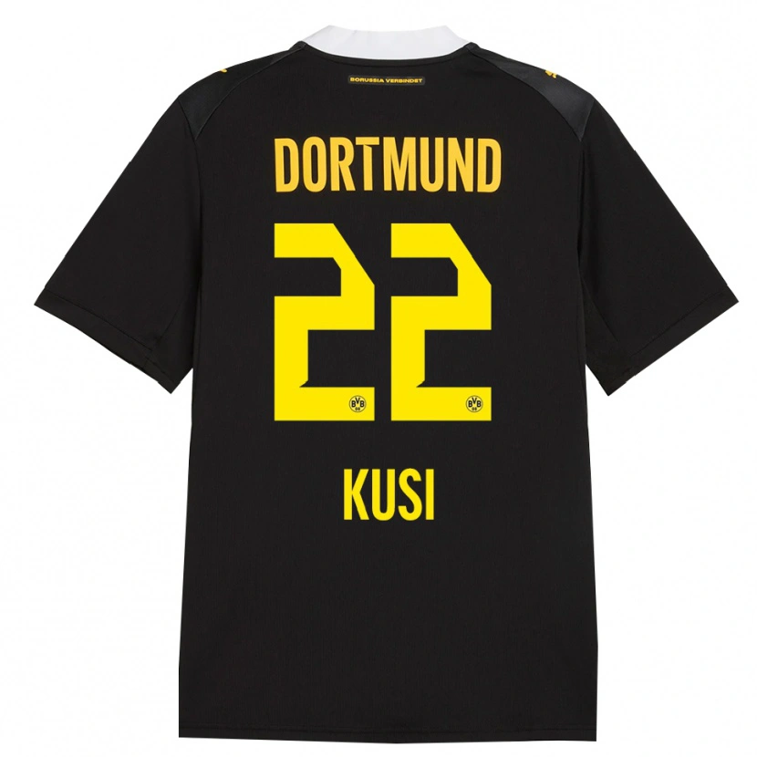 Danxen Homem Camisola Jayden Kusi #22 Preto Vermelho Amarelo Alternativa 2026/27 Camisa Brasil